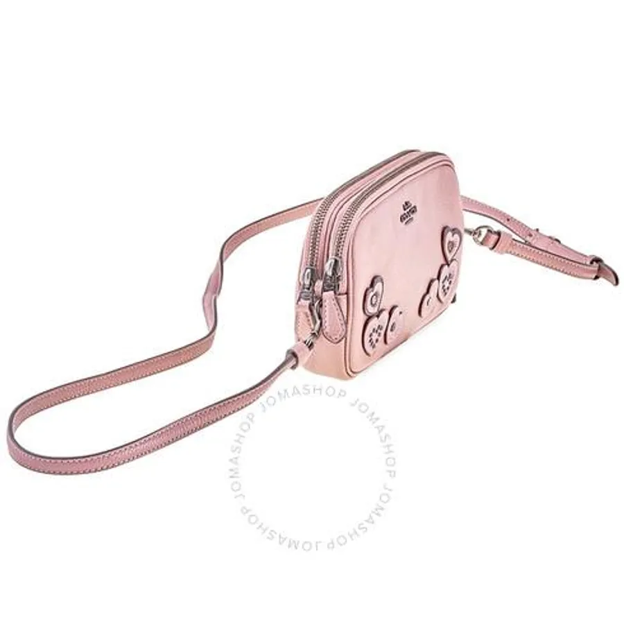 Order Túi Đeo Chéo Coach Ladies Dusty Pink Heart Crossbody Bag Màu Hồng Coach Đặt mua hàng